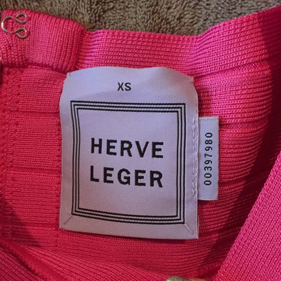 HERVE LEGER XS Bandage Dress NWOT **SOLD** - Picture 5 of 5